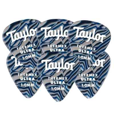 Медіатор Taylor Guitars 351 Thermex Ultra Picks 1.0 Blue Swirl 6 шт. (234444) Вінниця