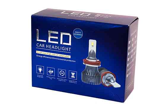 Комплект світлодіодних ламп HeadLight F8L H11 (PGJ19-2) 30W 12V 3720Lm з пасивним охолодженням Харків