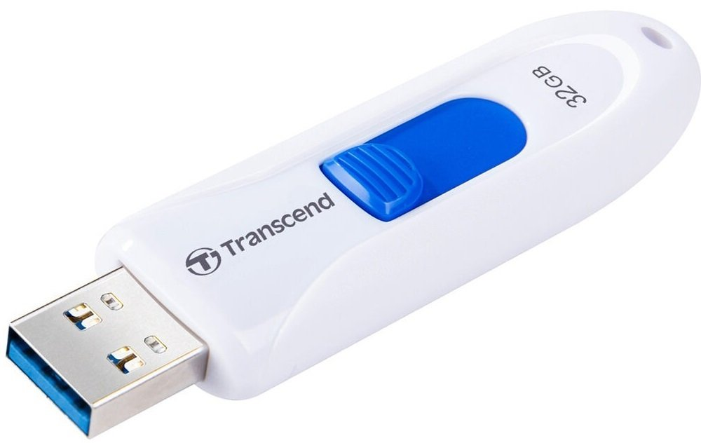Flash Drive Transcend JetFlash 790 32GB USB 3.1 White (TS32GJF790W) (6986652) Київ - фото 5