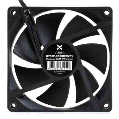 Кулер для корпуса Vinga 9225 PWM 4pin Винница