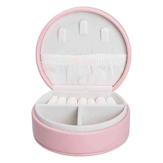 Скринька для прикрас з еко шкіри 10×9×4.5 см ​​органайзер для ювелірних виробів HP-5-31P Коломия