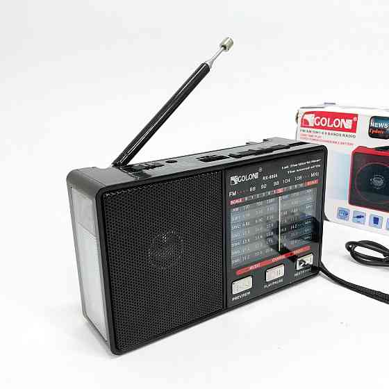 Всеволновой радио приемник GOLON, Радиоприемник от сети 220 аналоговый, Радио с встроенным MP3 плеером OL-28 Львов