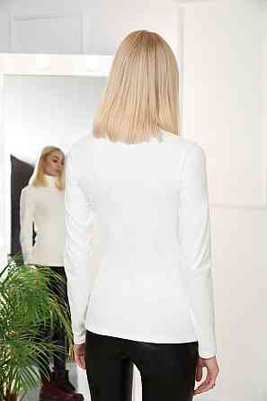 Жіноча тепла базова водолазка "Kelly" оптом| Батал 54-56, Молочний Київ