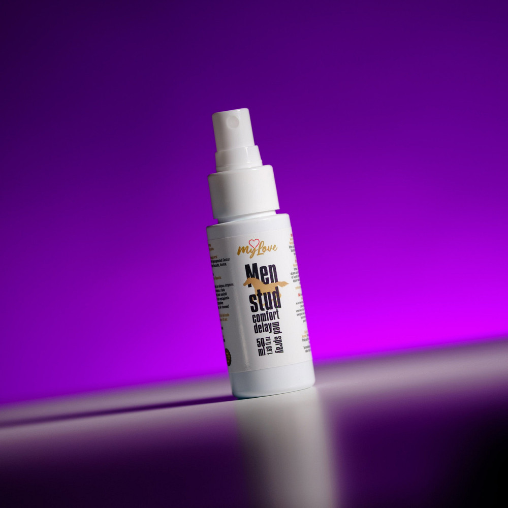 Пролонгуючий спрей-лубрикант для чоловіків - MyLove Men Stud Comfort Delay Med Spray, 50 мл Sex Aura Київ - фото 2