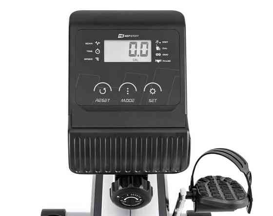 Горизонтальный велотренажер Hop-Sport HS-2050L Beat серебристый Киев