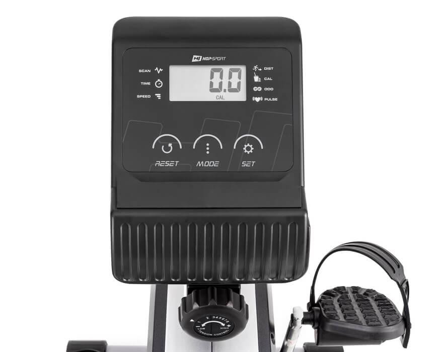 Горизонтальный велотренажер Hop-Sport HS-2050L Beat серебристый Киев - изображение 6