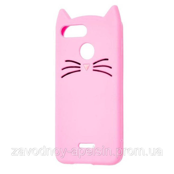 Xiaomi Redmi 6 6A объемный чехол 3D Cats (розовый) Одесса - изображение 1