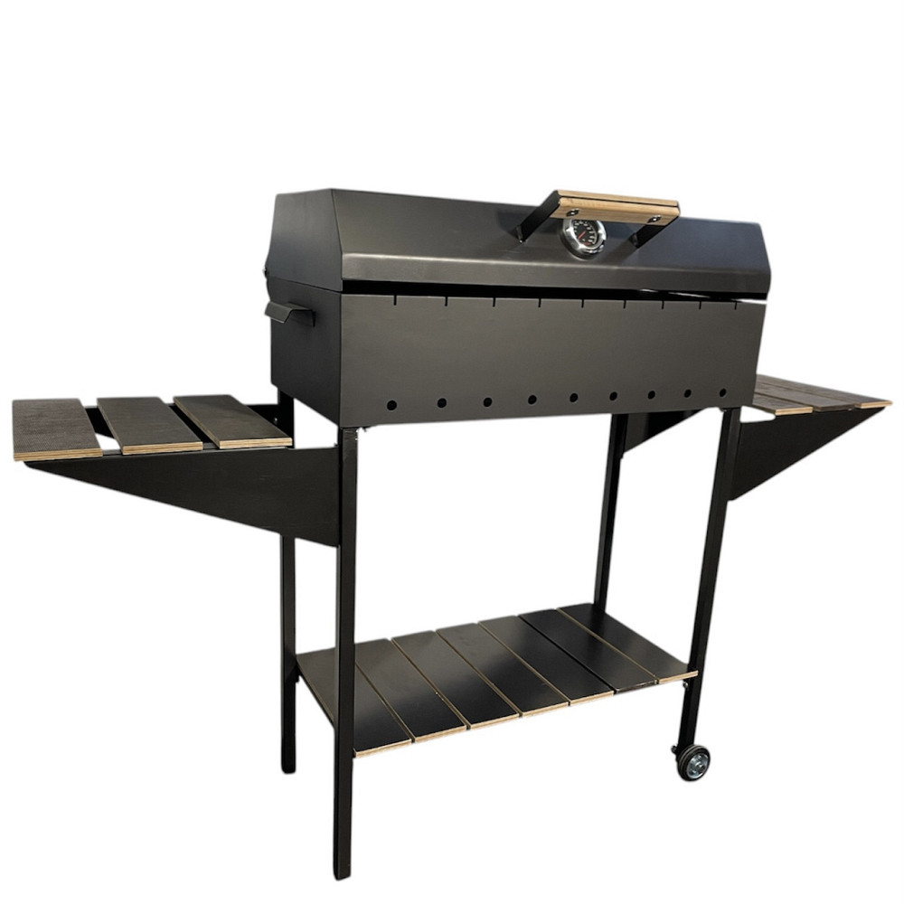 Мангал - барбекю з поличками , кришкою ,та показник температури Київ - фото 3