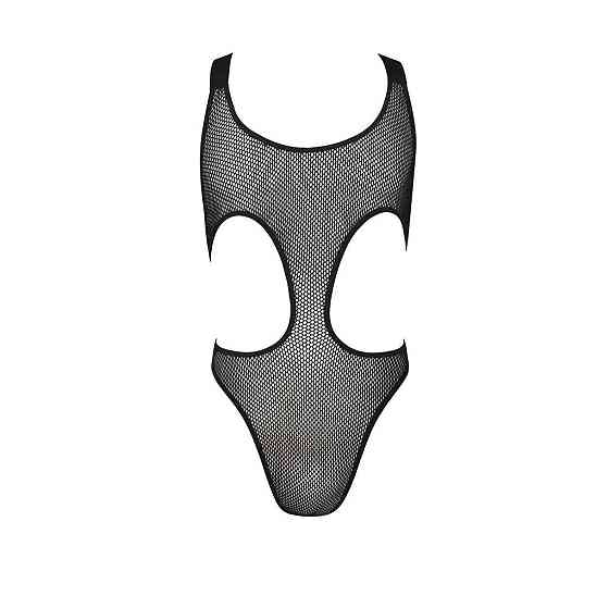 Мужское сетчатое боди Passion 040 LEON L/XL Black, сетка, резинки Sex Aura Киев