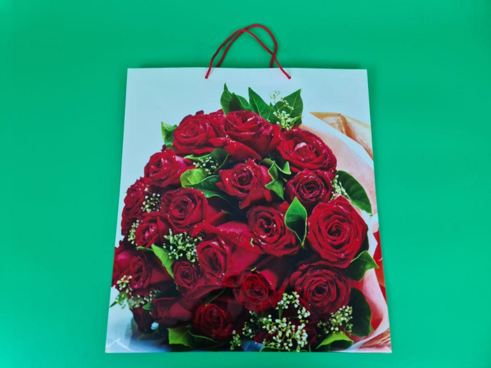 Пакет бумажный Супер 47x52x20(артS-029) (12 шт) Харьков - изображение 4