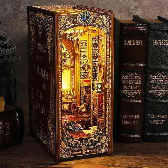 3D Румбокс DIY Bookend Бук Нук Spring and autumn in the temple Храм (SL-05A) Київ