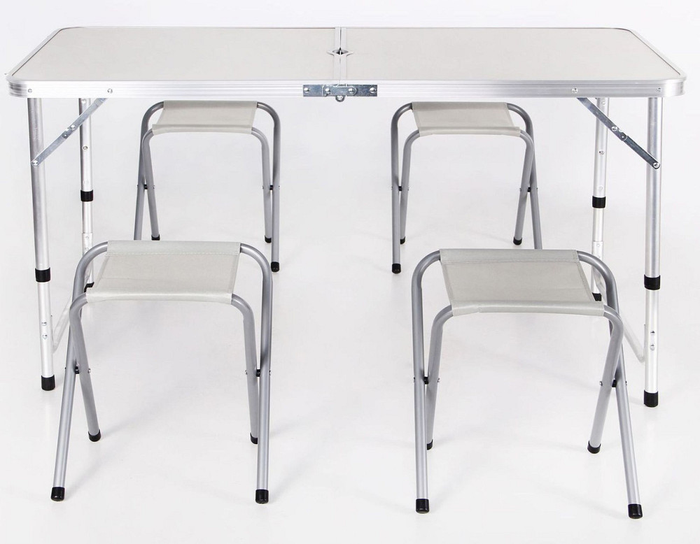 Комплект туристичних меблів Barbecue Білий Київ - фото 2