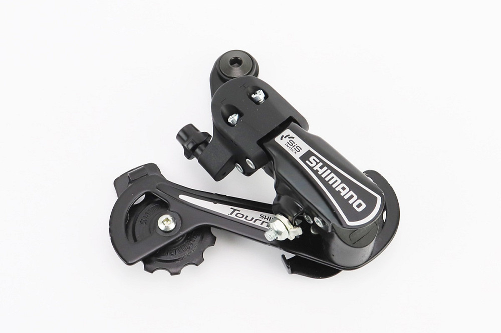 Перемикач ланцюга задній 6зв. кріпл. болт, чорний Tourney RD-TY 21 Київ - фото 1