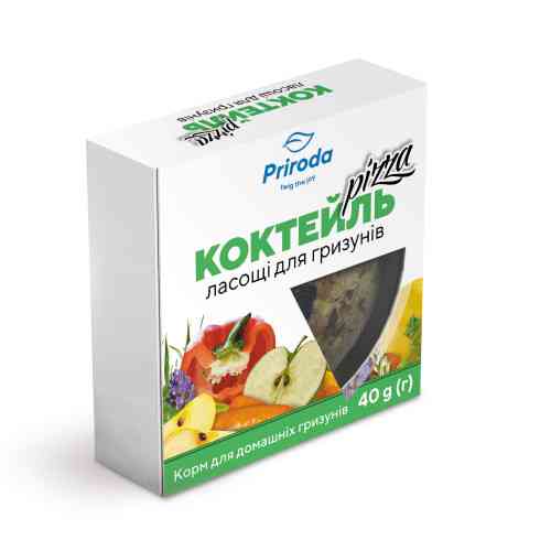 Ласощі Природа Коктейль Піца для гризунів 40 г Київ