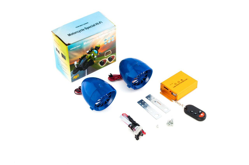 Аудіосистема (2.5, синя, підсвічування, сигн., МР3//SD/USB, ПДУ, роз'єм ППДУ 3K) Мукачево - фото 1