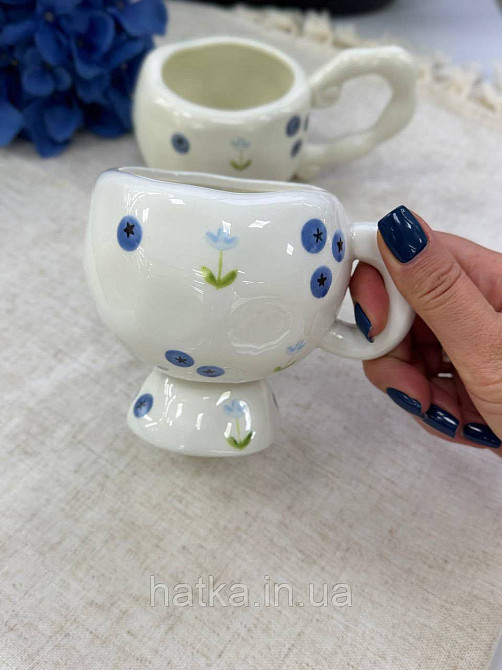 Чашка крухоль кераміка Olens "Лохина" 300 мл 8030-421 Київ - фото 3