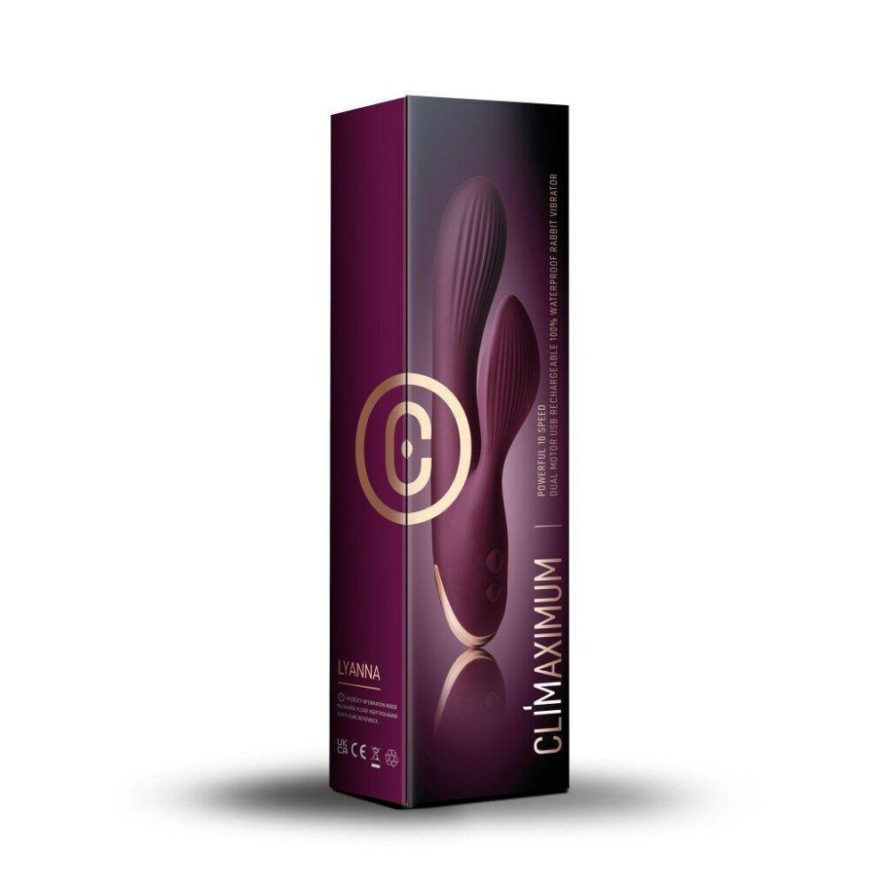 Вібратор-кролик Climaximum Lyanna Sex Aura Київ - фото 4