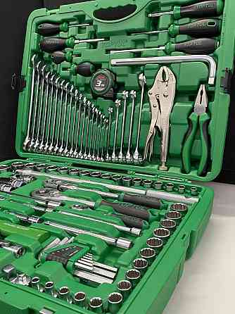 Універсальний набір інструменту 1/4", 3/8", 1/2" 144ед. TOPTUL GCAI144R Одеса