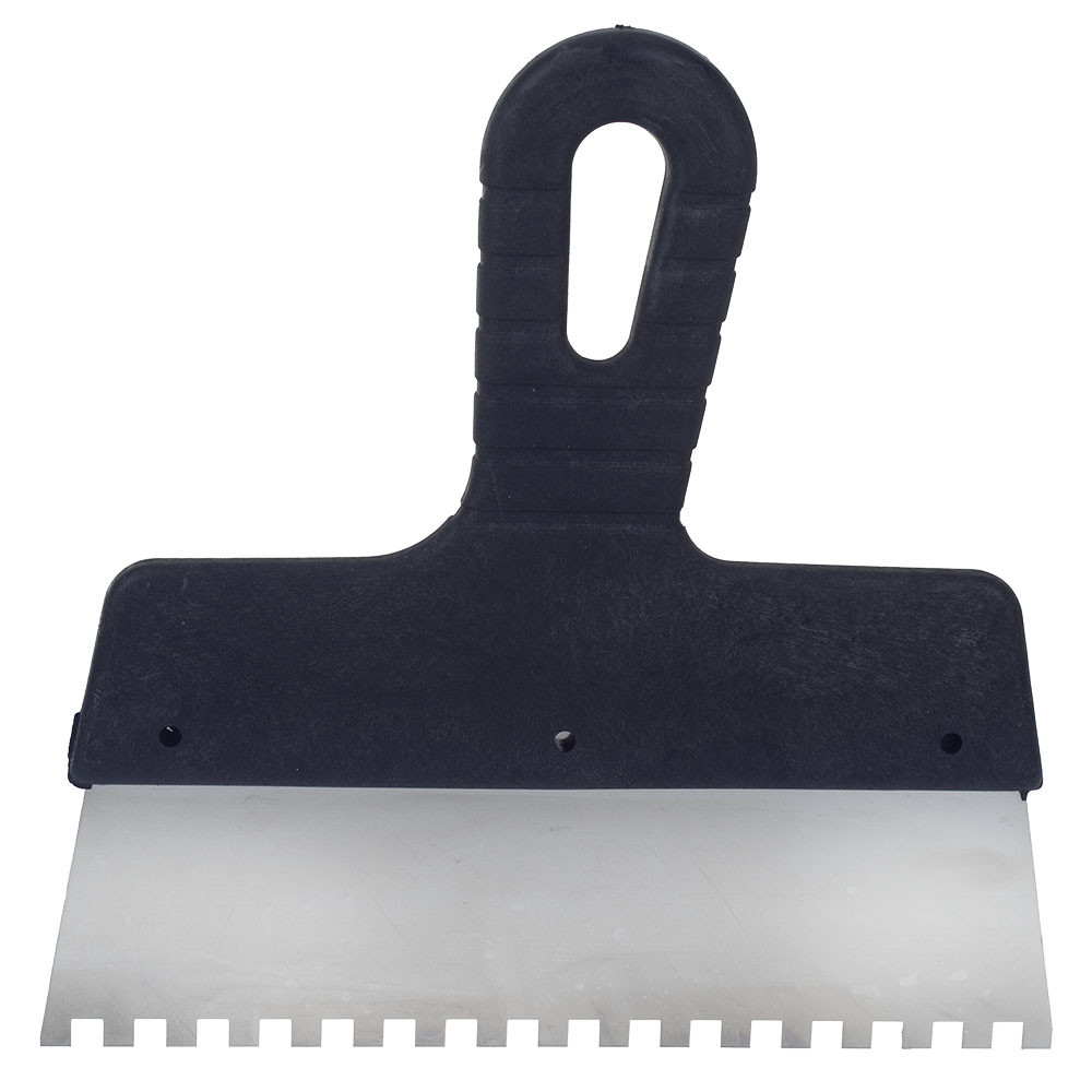 Шпатель зубчастий (неіржавкий) 200 мм 6×6 GRAD (8321345) Київ - фото 4