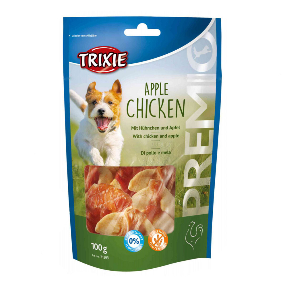 Trixie (TX-31593) Premio Apple Chicken ласощі для собак з куркою та яблуком 100 г Вінниця - фото 1
