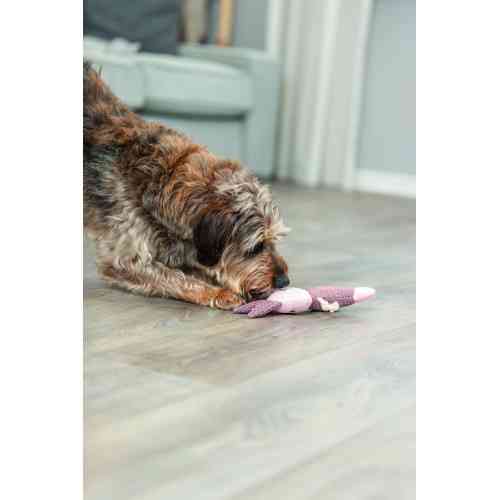 Іграшка Trixie для собак Заяєць тканина і плюш 24 см Київ