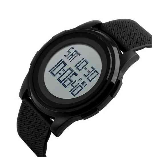 Годинник дитячий наручний Skmei Ultra New 1206 Чорний з білим Київ