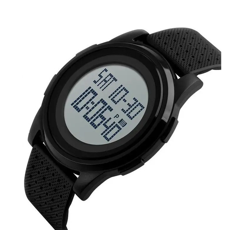 Годинник дитячий наручний Skmei Ultra New 1206 Чорний з білим Київ - фото 2