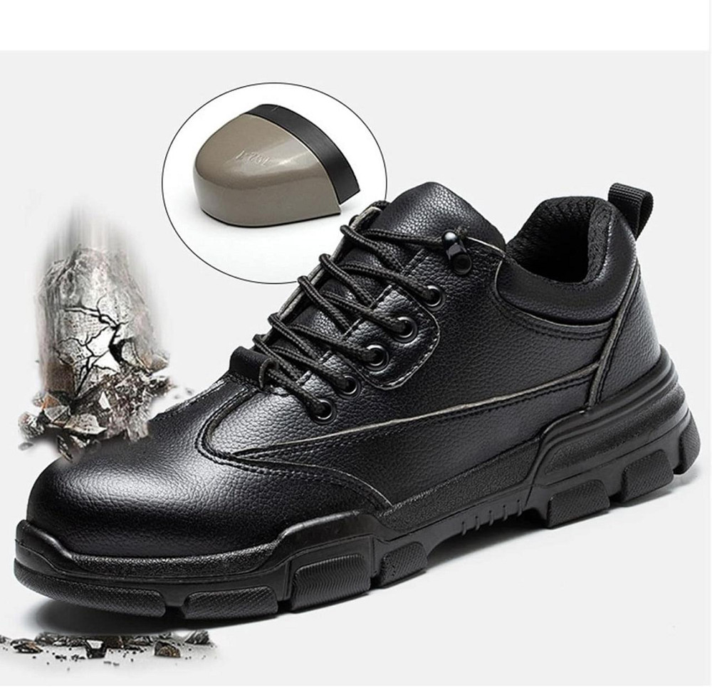 Рабочие защитные кроссовки fayengan размер 38 с металлическим носком, лёгкие, антискользящие, уни 24 см Киев - изображение 1