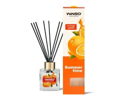 Аромадиффузор с палочками WINSO 539890 – серия Summer Time, аромат Orange Splash Ковель