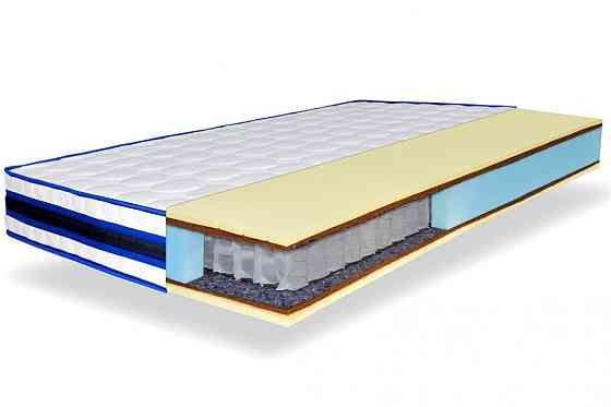 Ортопедичний матрац BlueMarine Laguna  / Лагуна пружинний (незалежна пружина — покет) TM Highfoam 140х190 Харків