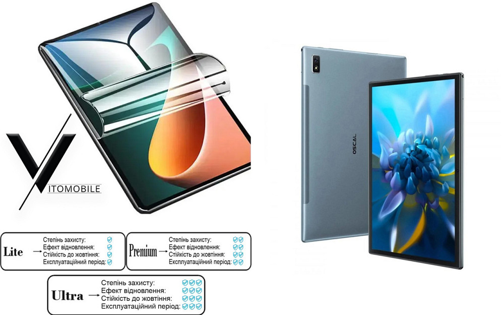 Полиуретановая пленка HyperClear Guard для Blackview Oscal Pad 80 Киев - изображение 1
