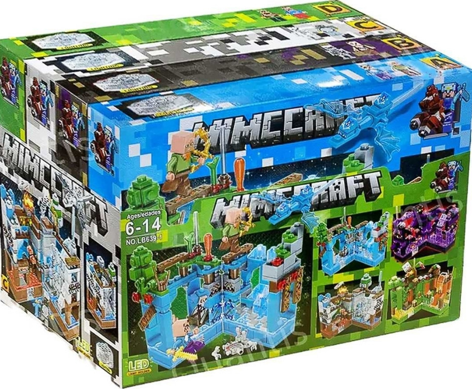 Большой набор Lego MINECRAFT 4 Крепости, 927 деталей. Лего Майнкрафт. Харьков - изображение 8