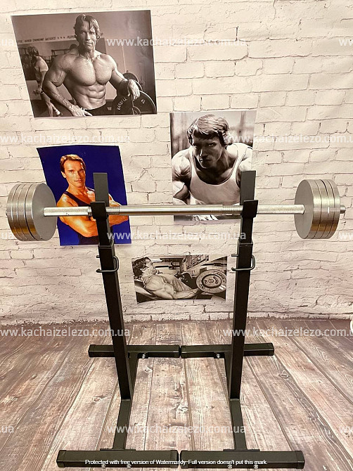 Гантели наборные 2 по 16 кг + Переходник для штанги Гантели, гири, штанги и диски металлические без покрытия Киев - изображение 4