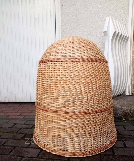 Плетені люстри купол з лози в кафе або ресторан Київ - фото 1