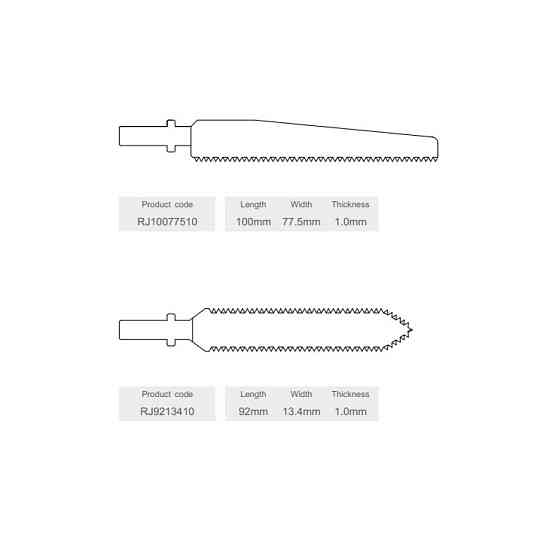 Полотно для сабельной (реципрокной) пилы Днепр