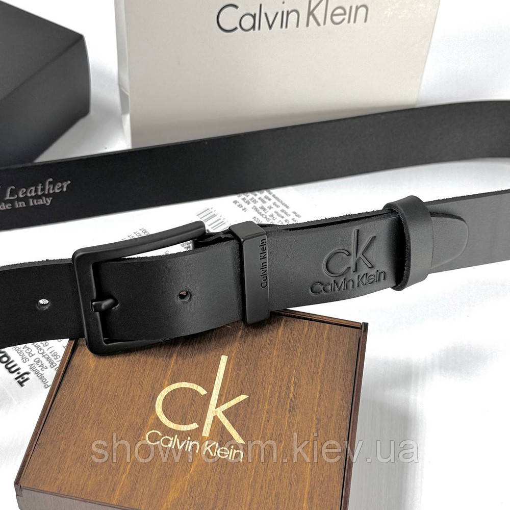 Чоловічий шкіряний ремінь під джисни Ск (410-1) Київ - фото 8