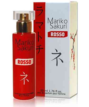 Духи с феромонами для женщин Mariko Sakuri ROSSO, 50 ml Sex Aura Киев