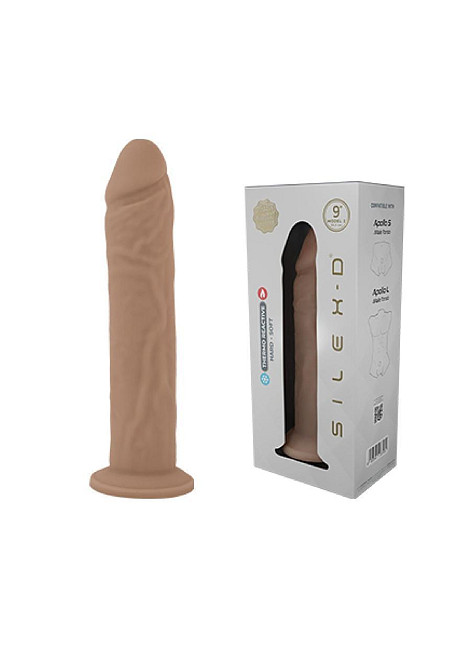 Фаллоимитатор SilexD Oscar Flesh (MODEL 2 size 9in) Liquid Silicone, подходит для торса Apollo S и L Sex Aura Киев - изображение 9