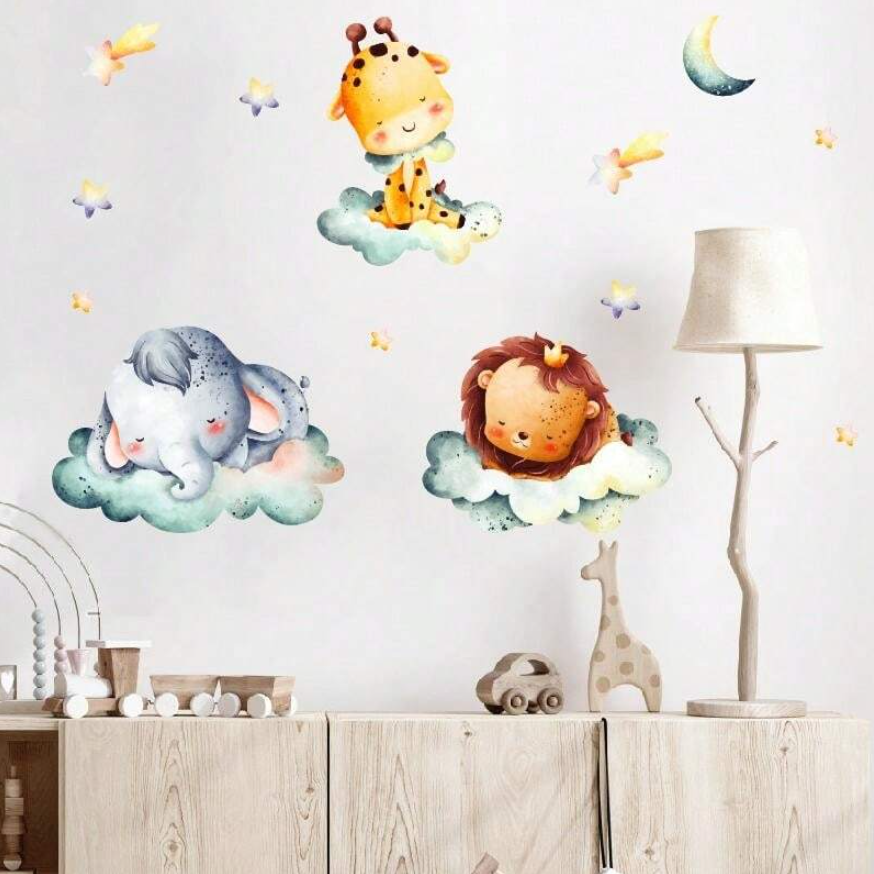 Наклейка виниловая в детскую комнату на стену 