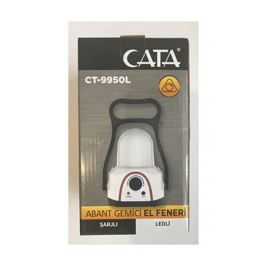 Багатофункціональний кемпінговий ліхтар із зручною ручкою Cata CT-9950 з акумулятором та зарядкою від мережі 220В Кам'янець-Подільський - фото 8