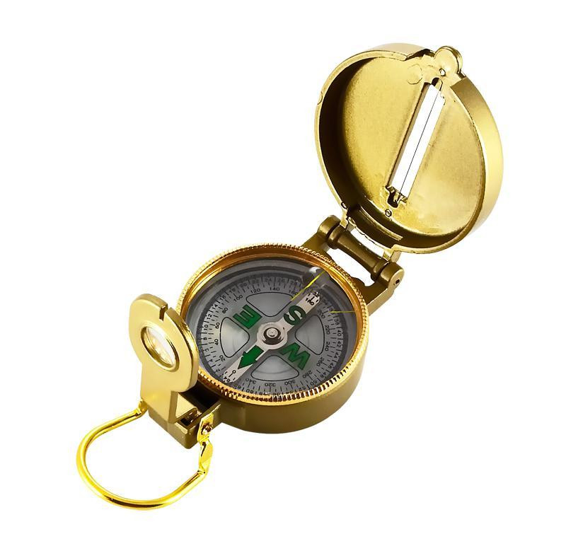 Офіцерський складаний компас PF-TCP металевий з лупою Вінниця - фото 1