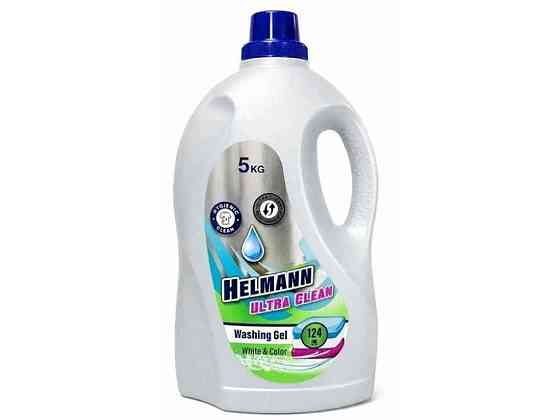 Гель для стирки 5л Ultra Clean для Цветного и Белого ТМ HELMANN Киев