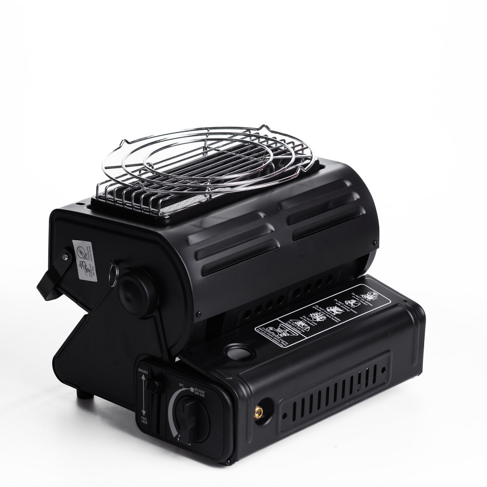 Обігрівач-плита туристична газова HP-DS3-8 1300 Вт чорна газова плита настільна Коломыя - изображение 2