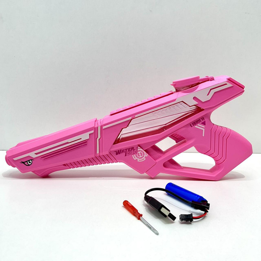 Автомат водяний на акумуляторі автоматичний принцип роботи Рожевий (2341) Чернигов - изображение 2