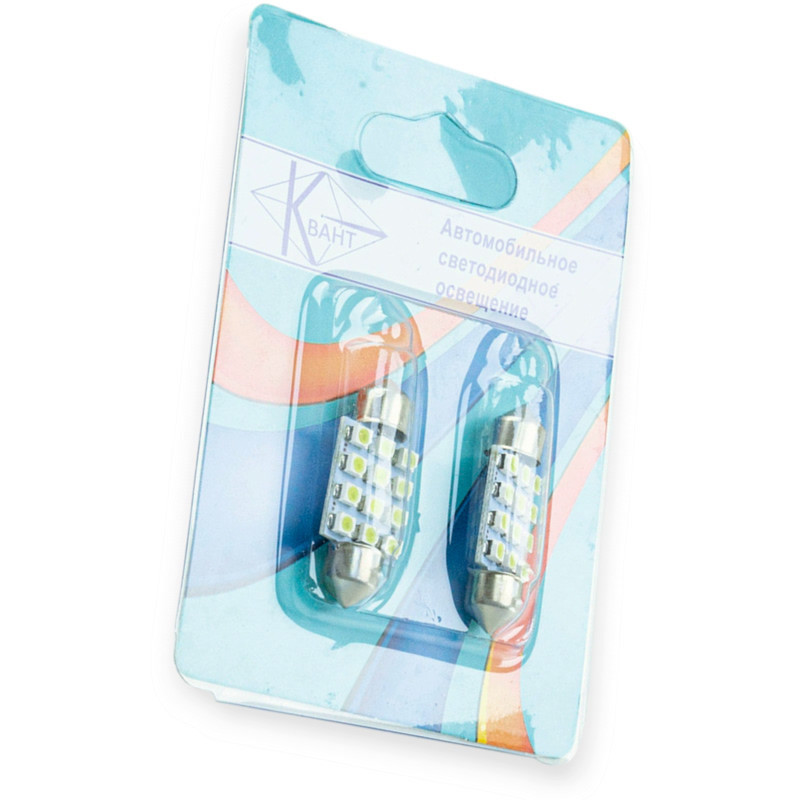 Автоламп AC лазер. 12-10 біла 12*3528 36мм SMD-S8.5-12-3528 світлодіодна Мукачево - фото 1