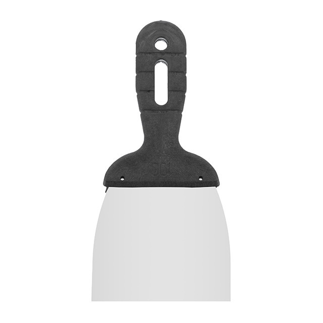 Шпатель із нержавійної сталі, 100 мм INTERTOOL KT-2100 Київ - фото 1