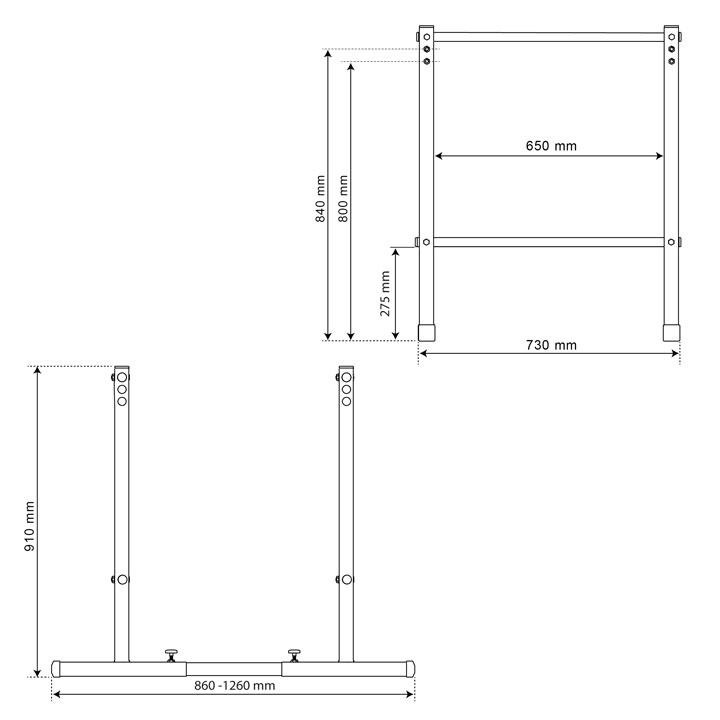 Поручні для віджимань K-Sport KSH025 Київ - фото 7