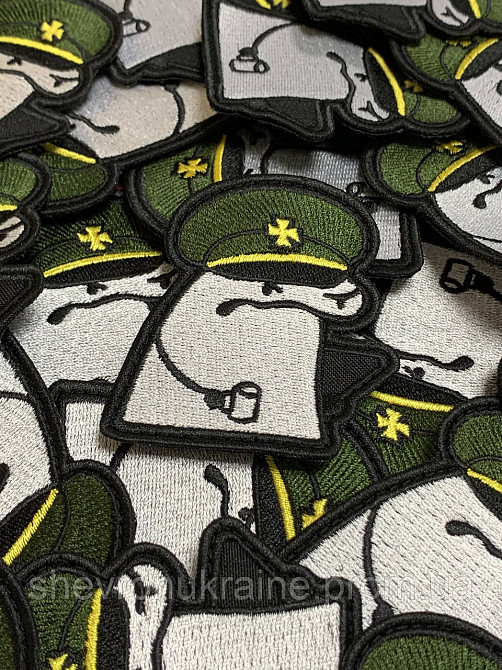 Шеврон Флорк Генерал (Форма контурна. На липучці) Розмір 8x7см Київ - фото 2