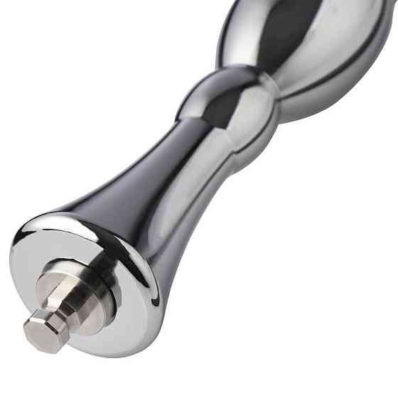 Металевий анальний плаг для секс-машин Hismith Bullet Anal Toy, система KlicLok Sex Aura Київ