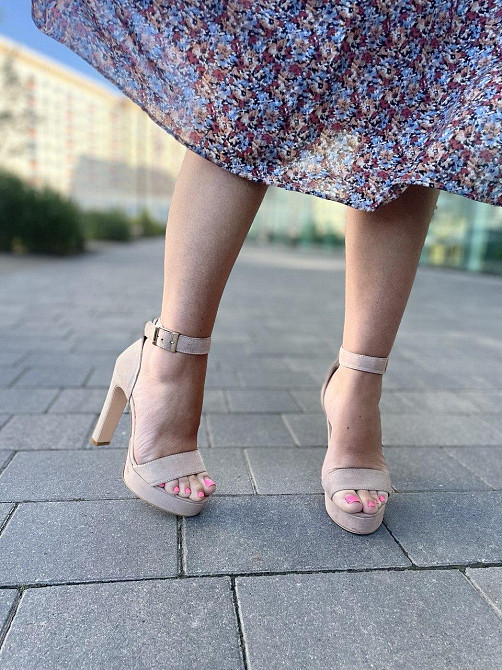 SANTINI Босоніжки жіночі SANTINI 951081-22 пудра (літо, замша натуральна) (3792) Коломия - фото 1